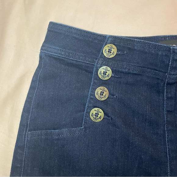 Express NWOT Denim Sailor Shorts - Picture 5 of 14